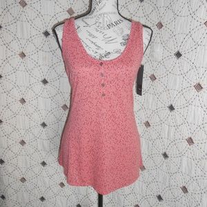 3/$10 NWT Mossimo Printed Salmon Tank Top XS